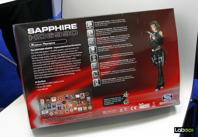 Видеокарта Sapphire Radeon HD 6990